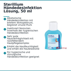 Sterillium Händedesinfektion Lösung, 50 ml.