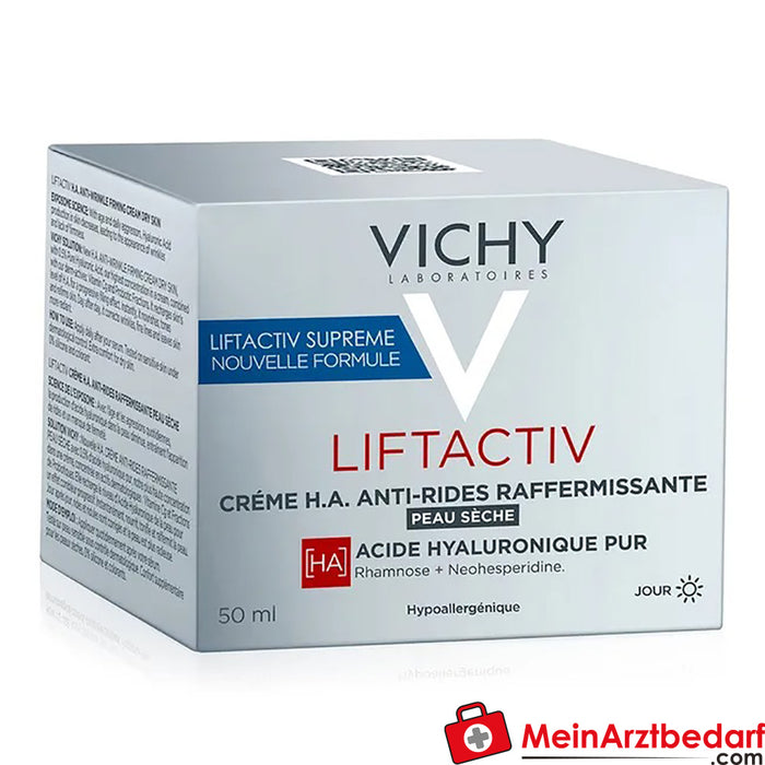 Vichy Liftactiv Hyaluron Anti-Wrinkle & Firming Cream: Ujędrniający krem przeciwzmarszczkowy do skóry suchej