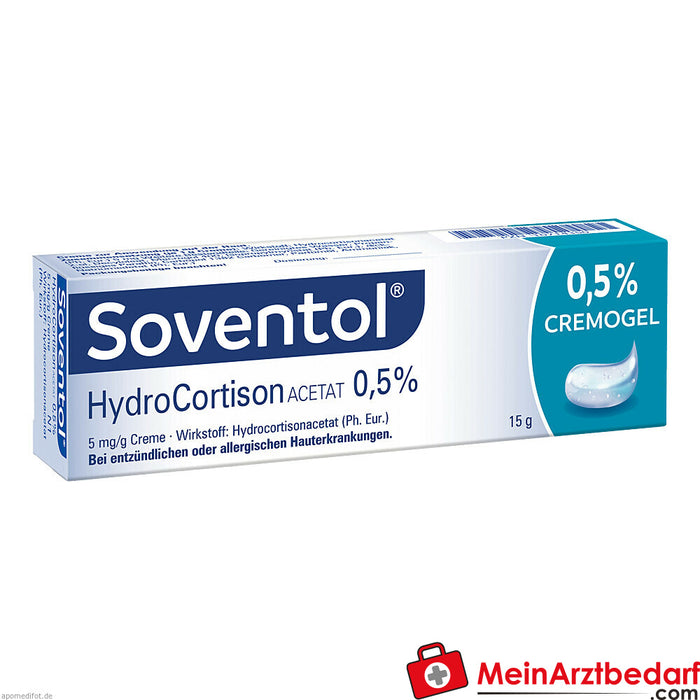 Soventol acetato de hidrocortisona 0,5%