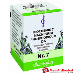 Bombastus Biochemie 7 Magnesium phosphoricum D 6 Tabletten.