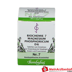Bombastus Biochemie 7 Magnesium phosphoricum D 6 Tabletten.