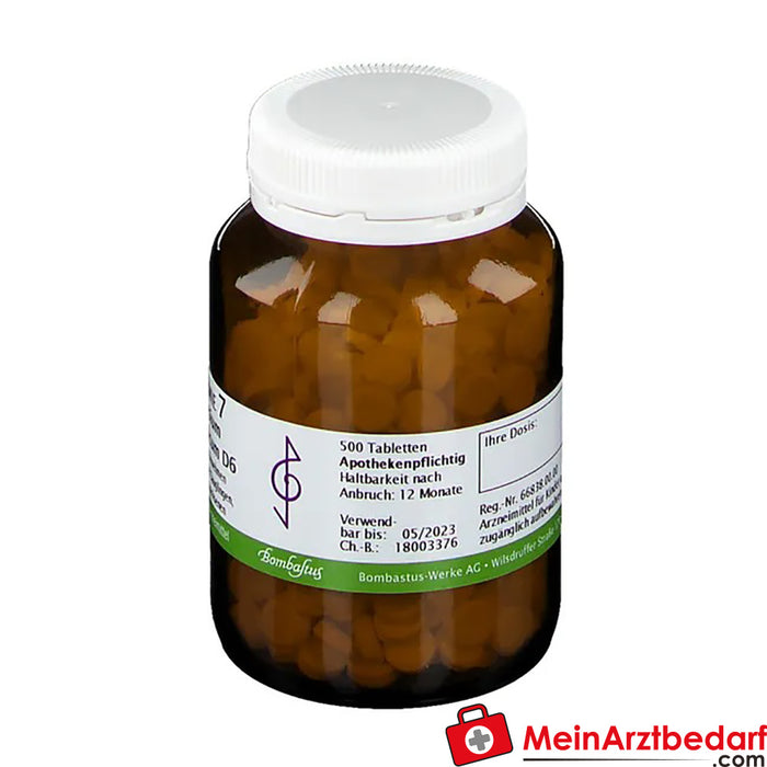 Bombastus Biochemia 7 Magnesium phosphoricum D 6 tabletek