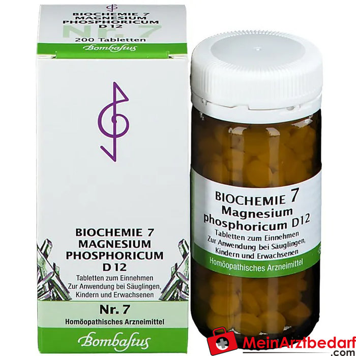 Bombastus Biochemistry 7 Magnesium phosphoricum D12 Comprimidos