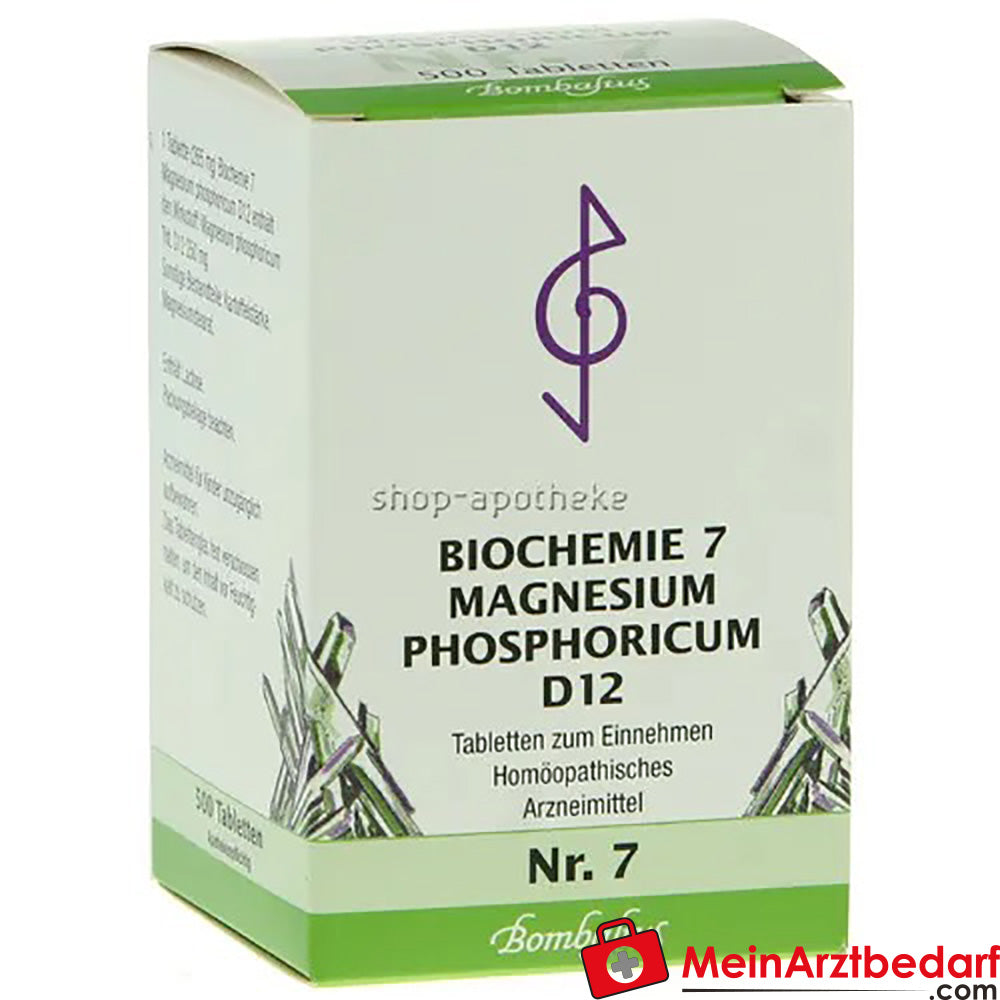 Bombastus Biochemie 7 Magnesium phosphoricum D12 Tabletten.
