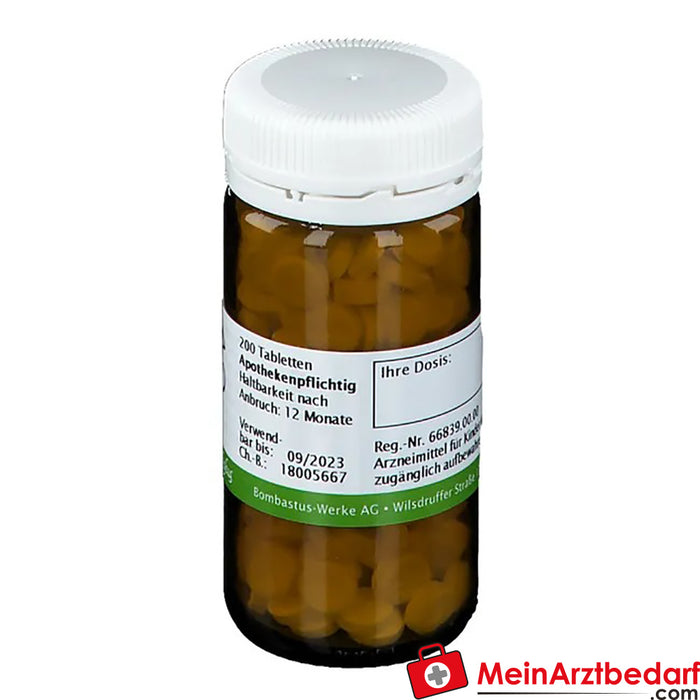 Bombastus Biyokimya 8 Natrium chloratum D 6 Tablet