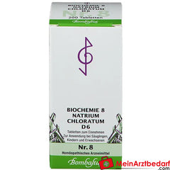 Bombastus Biochemie 8 Natrium chloratum D 6 Tabletten.