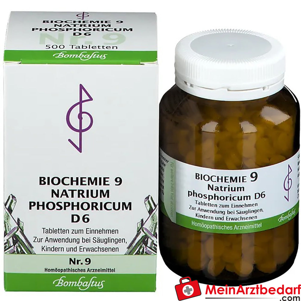 Bombastus Biochemie Biochemie 9 Natrium phosphoricum D6 250 mg Tabletten