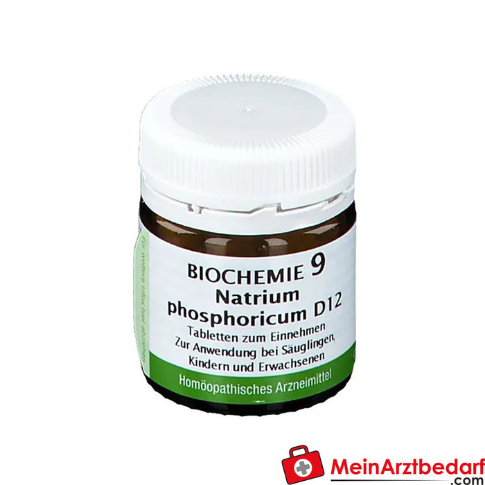 Bombastus Bioquímica 9 Natrium phosphoricum D 12 Comprimidos