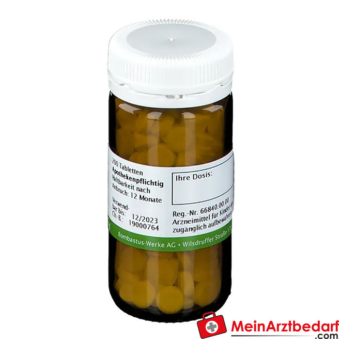 Bombastus Biyokimya 9 Natrium phosphoricum D 12 Tablet