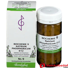 Bombastus Biochemie 9 Natrium phosphoricum D 12 Tabletten.