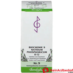 Bombastus Biochemie 9 Natrium phosphoricum D 12 Tabletten.