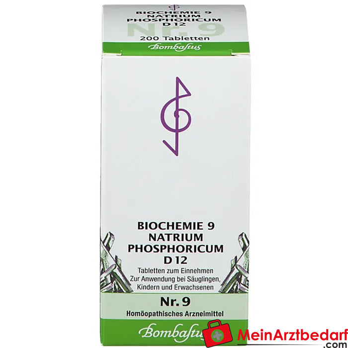 Bombastus Biochemistry 9 Natrium phosphoricum D 12 片剂