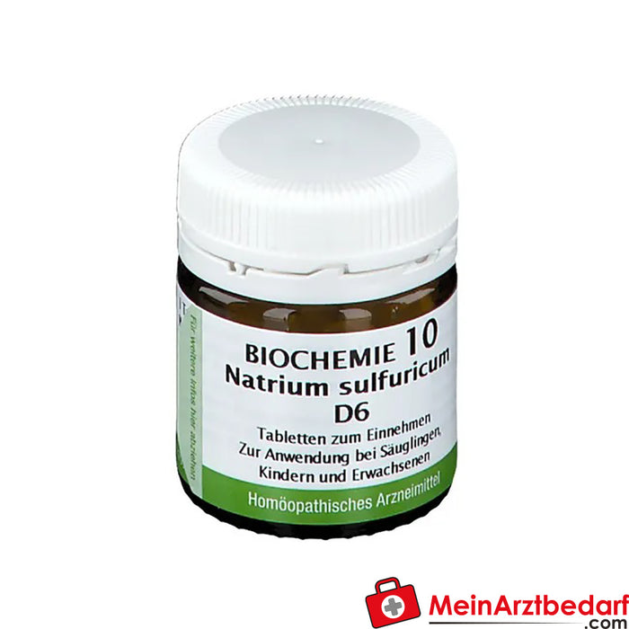 Bombastus Biochemistry 10 Natrium sulfuricum D 6 Compresse