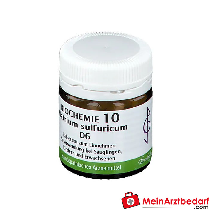 Bombastus Bioquímica 10 Natrium sulfuricum D 6 Comprimidos