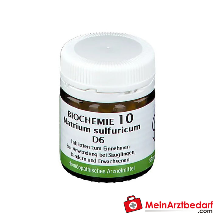 Bombastus Biochemistry 10 Natrium sulfuricum D 6 Compresse