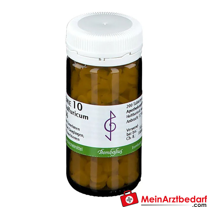 Bombastus Biochemie 10 Natrium sulfuricum D 6 tabletten
