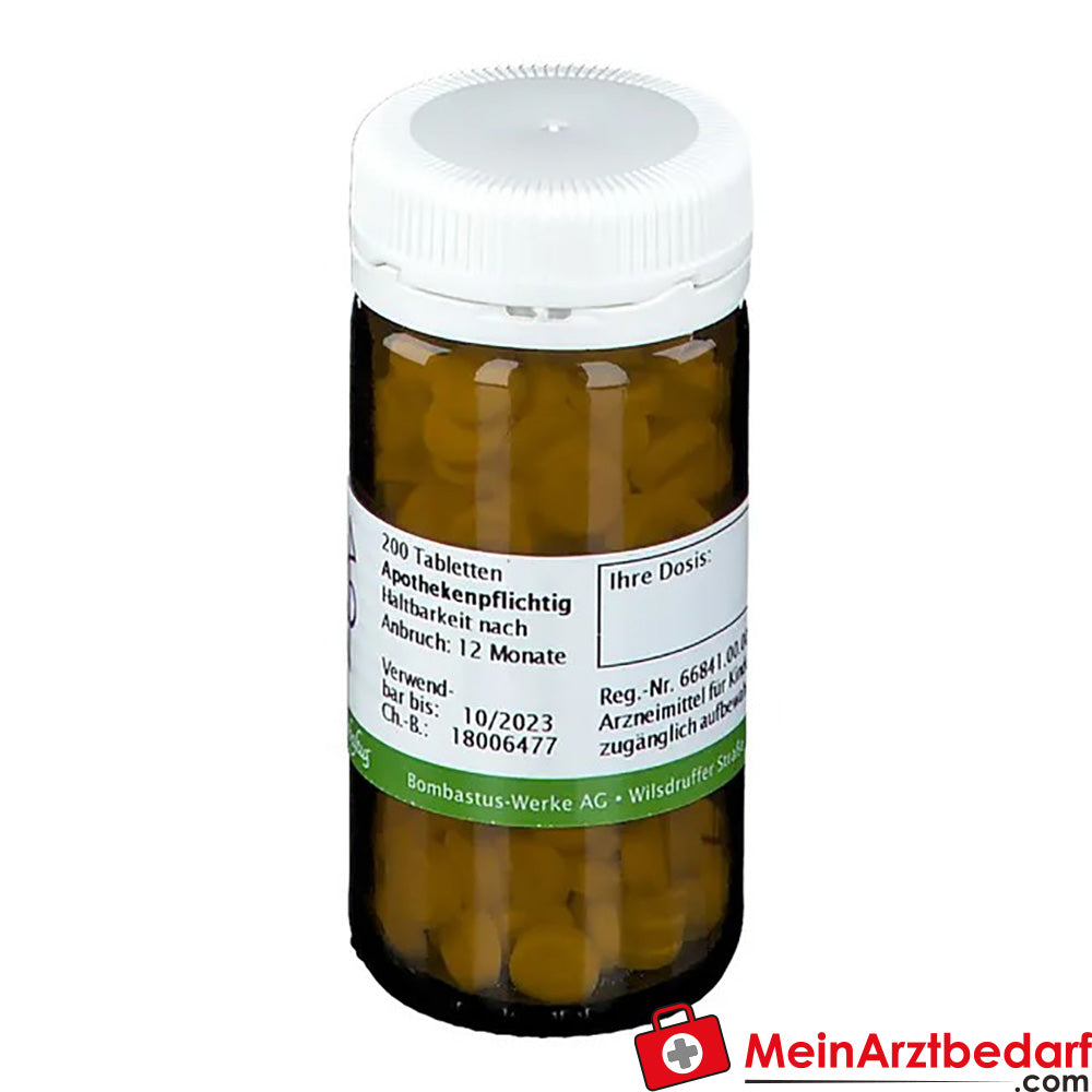 Bombastus Biochemie 10 Natrium sulfuricum D 6 Tabletten.