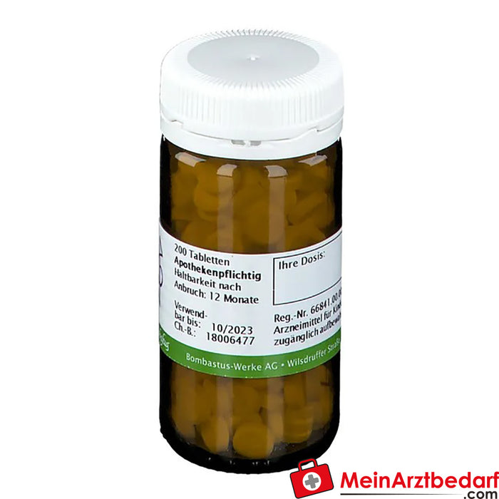 Bombastus Biochemia 10 Natrium sulfuricum D 6 tabletek