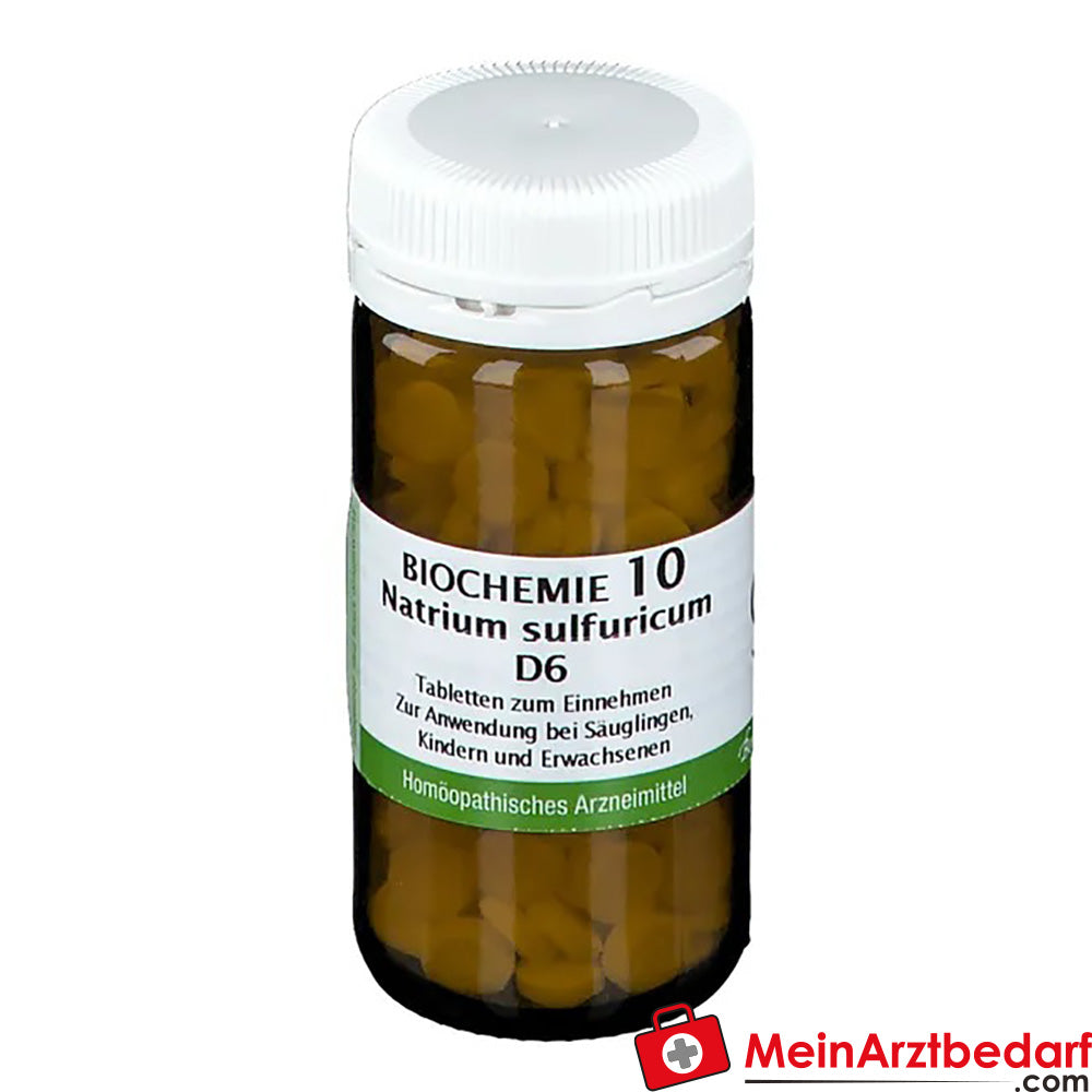 Bombastus Biochemie 10 Natrium sulfuricum D 6 Tabletten.