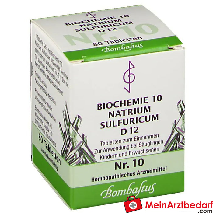 BIOQUÍMICA 10 Natrium sulfuricum D12