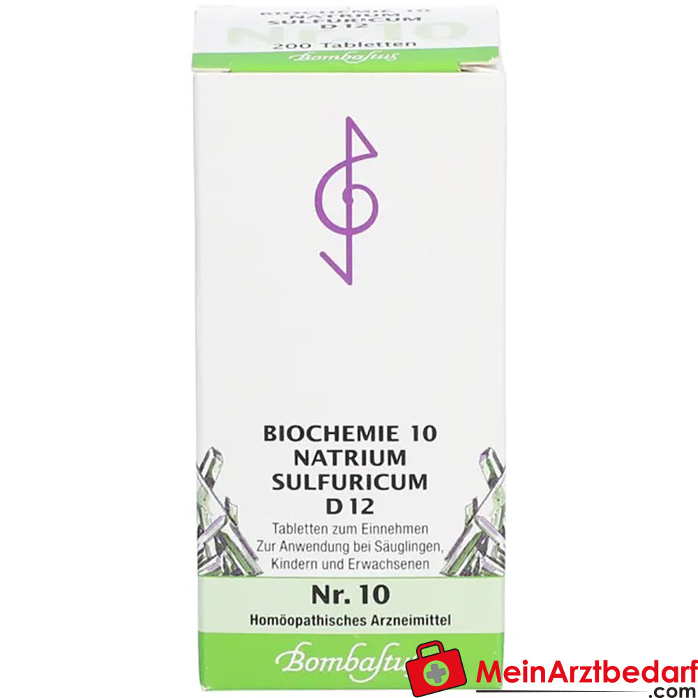 BIOCHEMIE 10 Natrium sulfuricum D12.