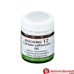 Bombastus Biochemie 12 Calcium sulfuricum D 6 Tabletten.