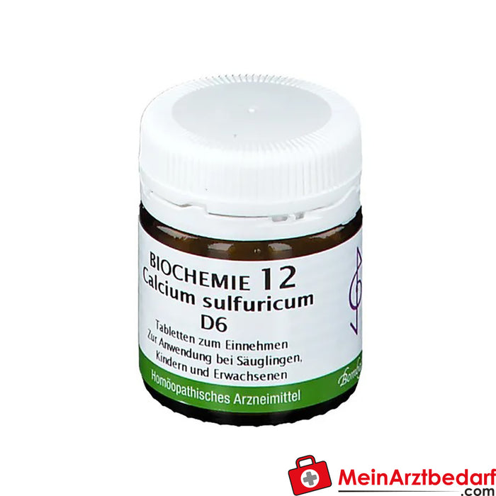 Bombastus Bioquímica 12 Calcium sulphuricum D 6 Comprimidos