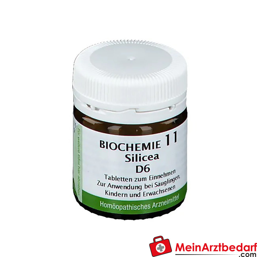 Bombastus Biochemie 11 Silicea D 6 Tabletten.