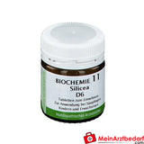 Bombastus Biochemie 11 Silicea D 6 Tabletten.