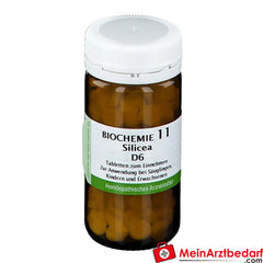 Bombastus Biochemie 11 Silicea D 6 Tabletten.