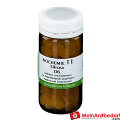 Bombastus Biochemie 11 Silicea D 6 Tabletten.