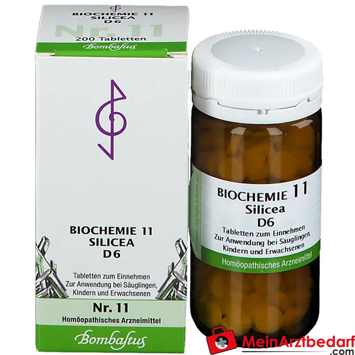Bombastus Biochemistry 11 Silicea D 6 Comprimidos