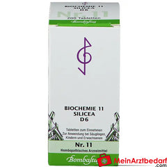 Bombastus Biochemie 11 Silicea D 6 Tabletten.
