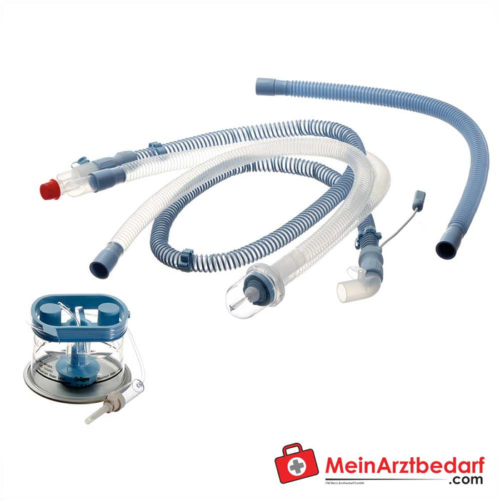 Sistema de tubos respiratorios Dräger VentStar® Aquapor, 10 piezas.