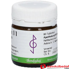 Bombastus Biochemie 11 Silicea D 3 Tabletten.