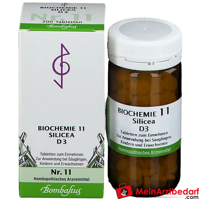 Bombastus Biochemia 11 Silicea D 3 tabletki