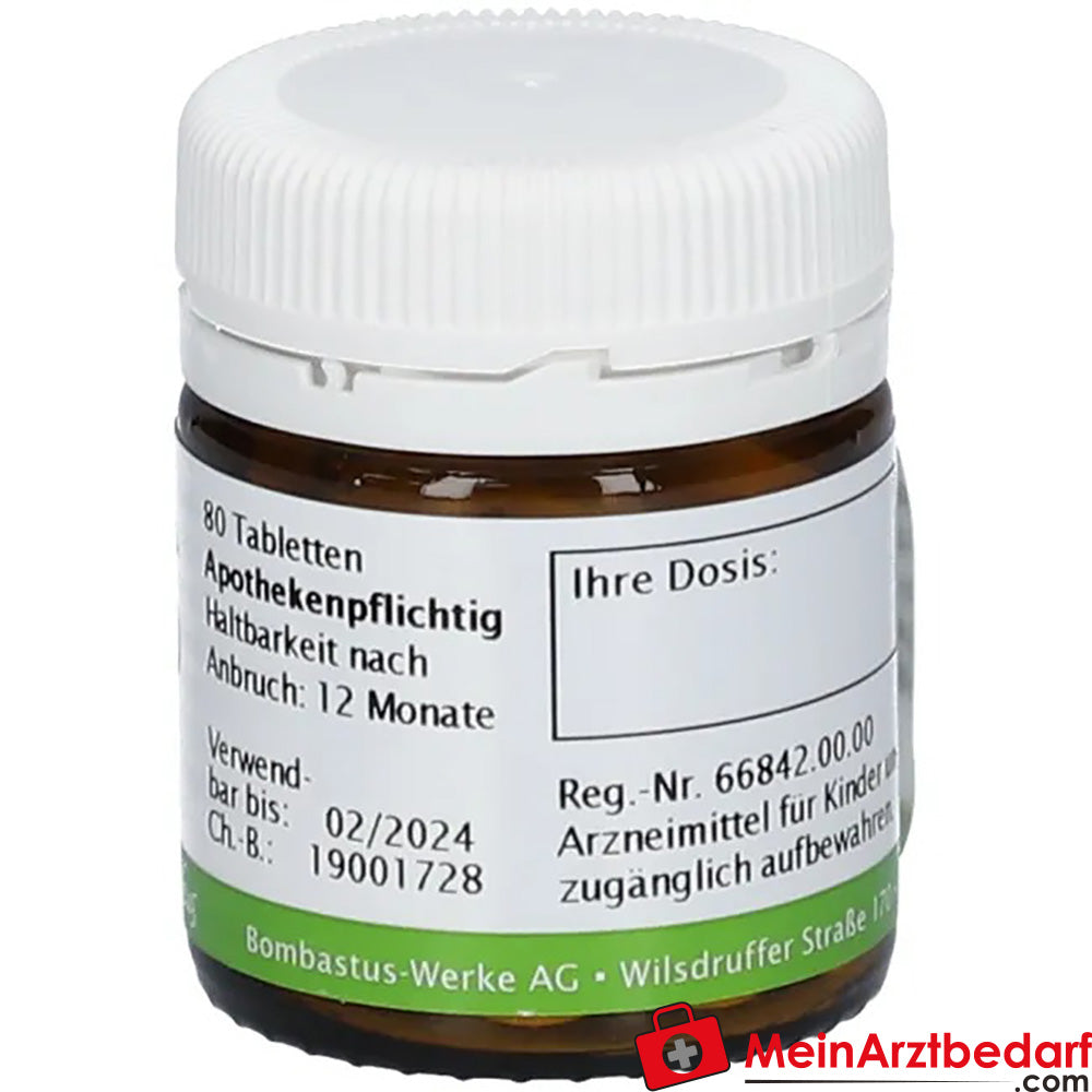 Bombastus Biochemie 11 Silicea D 12 Tabletten.