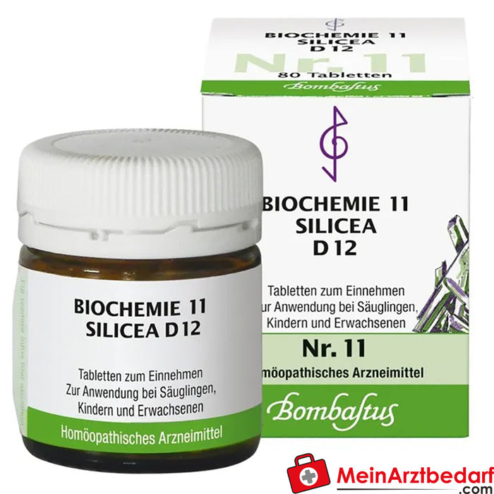 Bombastus Biochemistry 11 Silicea D 12 Compresse