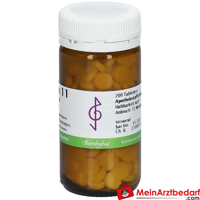 Bombastus Biyokimya 11 Silicea D 12 Tablet