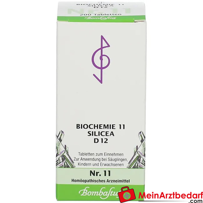 Bombastus Biyokimya 11 Silicea D 12 Tablet