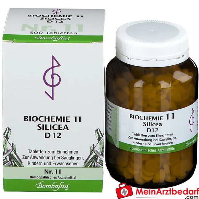 Bombastus Biochemistry 11 Silicea D 12 Compresse