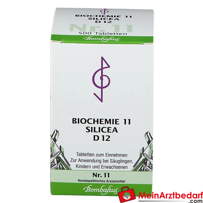Bombastus Biochemistry 11 Silicea D 12 Comprimidos