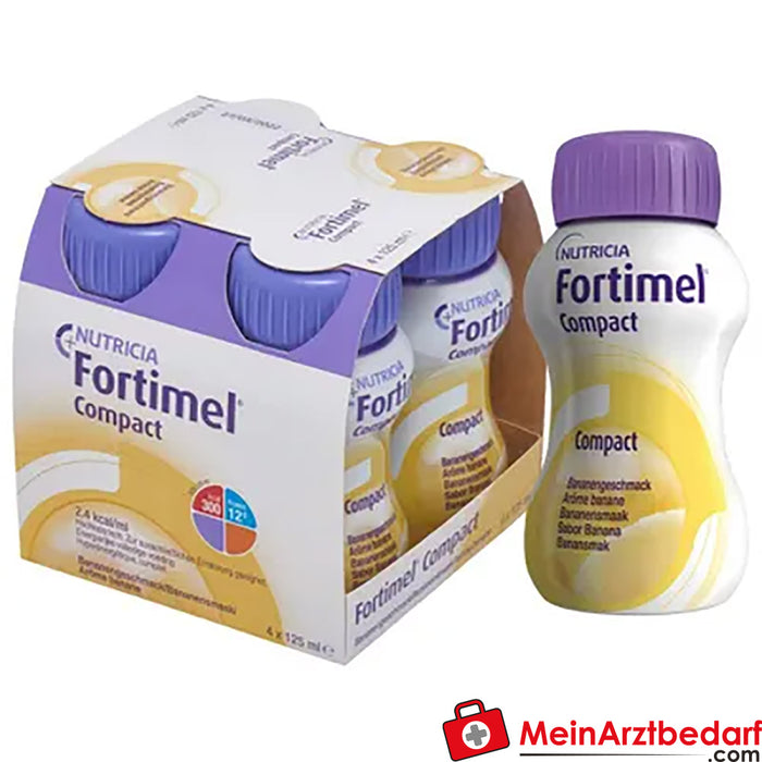 Fortimel® Compact 2.4 banana para beber, 32 unidades.