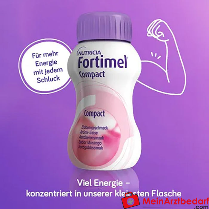 Fortimel® Compact 2.4 bebida nutricional Morango, 32 unid.