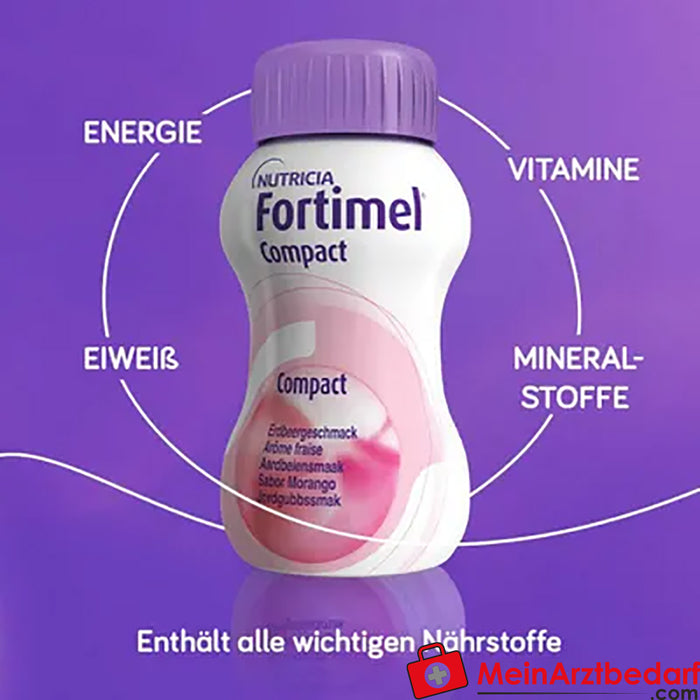 Fortimel® Compact 2.4 bebida nutricional Morango, 32 unid.