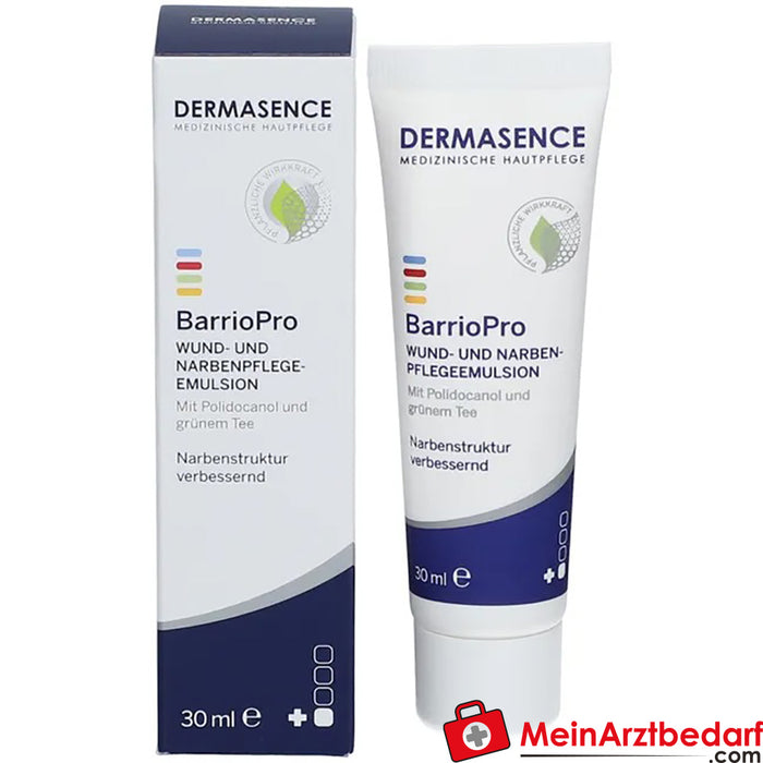 DERMASENCE BarrioPro emulsão para o tratamento de feridas e cicatrizes, 30ml