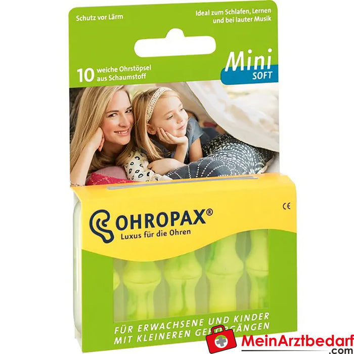 OHROPAX® Mini Soft，10 件装。