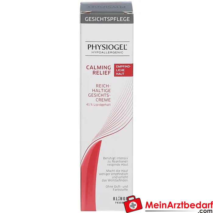 PHYSIOGEL Calming Relief - Reichhaltige Gesichtscreme, 40ml