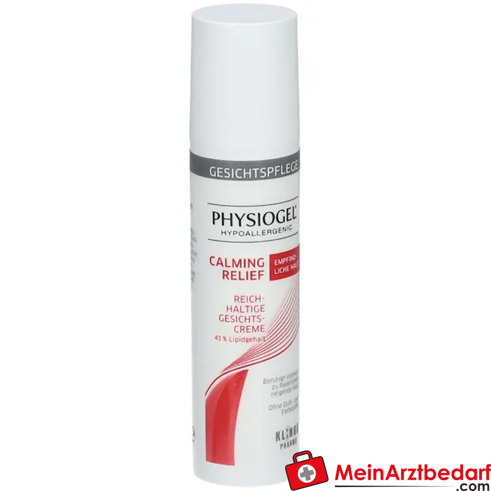 PHYSIOGEL Calming Relief - Reichhaltige Gesichtscreme, 40ml.