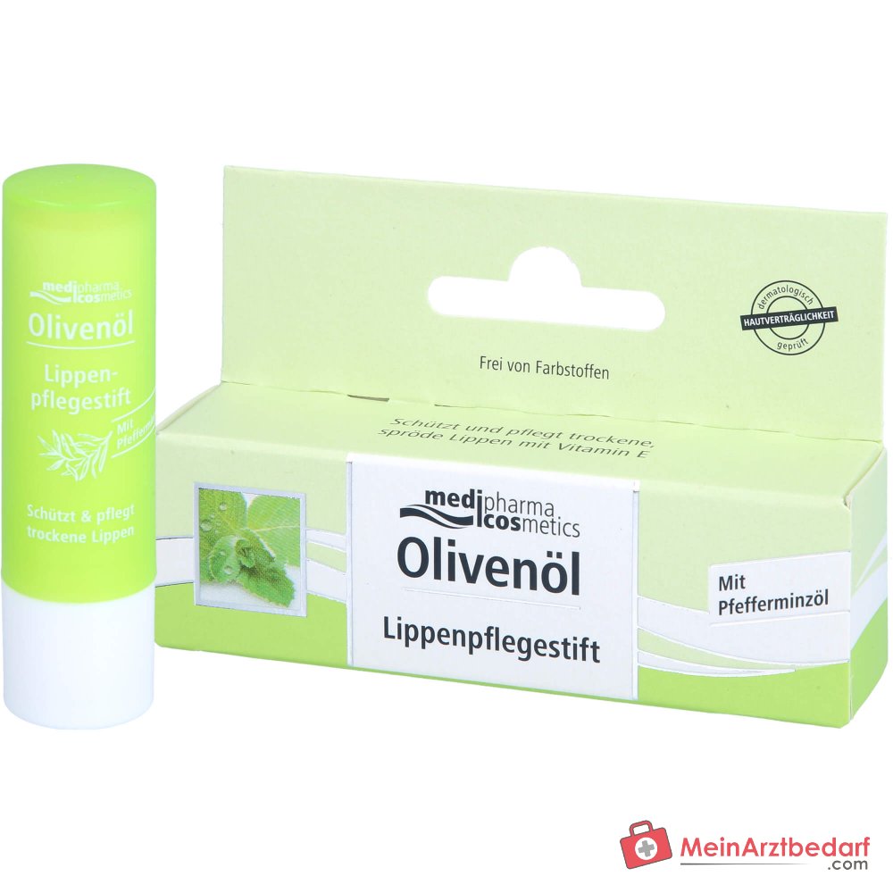 medipharma cosmetics Stick à lèvres à l'huile d'olive, 4,8 g